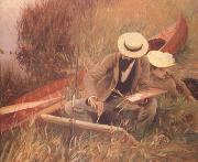 John Singer Sargent Paul Helleu Sketching with his Wife (nn03) painting